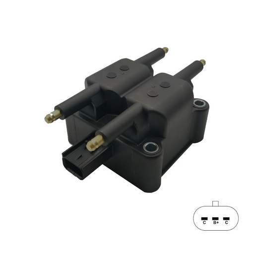 [4671025] BOBINA DE ENCENDIDO YUKKAZO 4671025 CHRYSLER NEON REF. 4671025