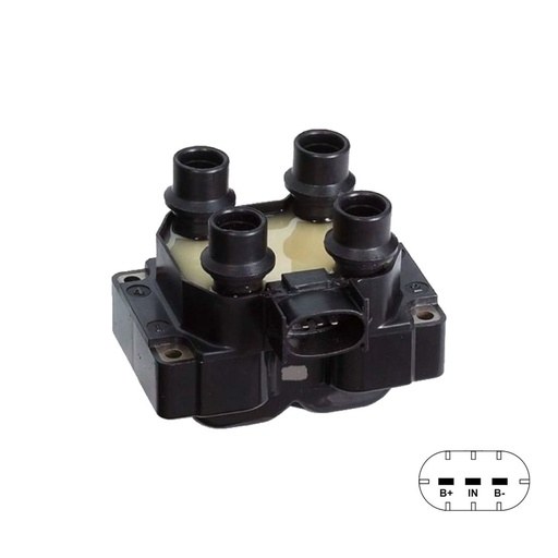 [GC4212] BOBINA DE ENCENDIDO GAUSS GC4212 FORD, MAZDA REF. GC4212