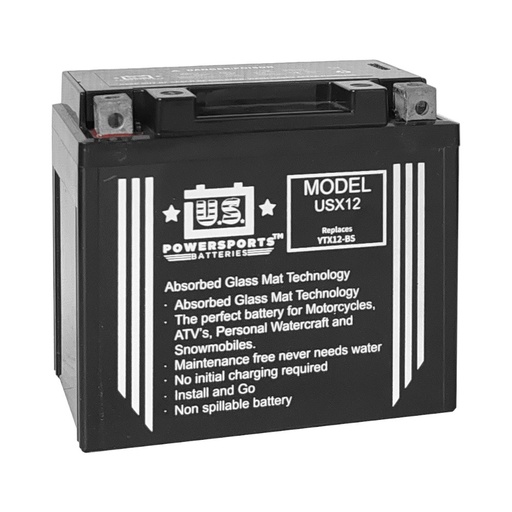 [(USX12)19309 ] Bateria De Moto Power Sport Usx12