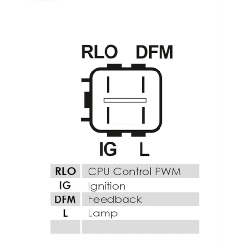 [27060-28340JJ] ALTERNADOR TOYOTA FORTUNER REF. 27060-28340JJ