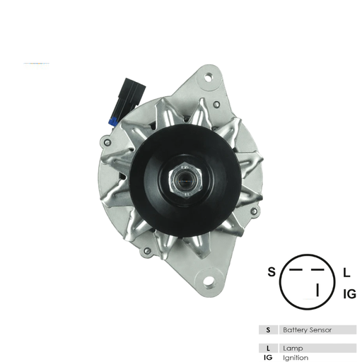 [48850] ALTERNADOR CHEVROLET LUV DMAX 2.5 TOTAL PARTS 48850 REF. 48850