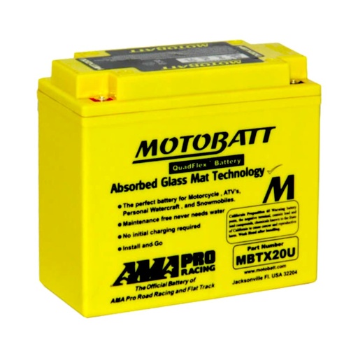 [MBTX20U (16941)] BATERIA DE MOTO MOTOBATT MBTX20U REF. MBTX20U (16941)
