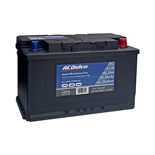 [19374725] BATERIA AC-DELCO LN4 EFB FORD ESCPAE TITANIUM REF. 19374725