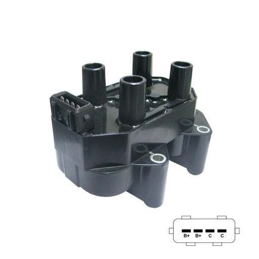 [GC4372] BOBINA DE ENCENDIDO GAUSS GC4372 CHERY TIGGO REF. GC4372