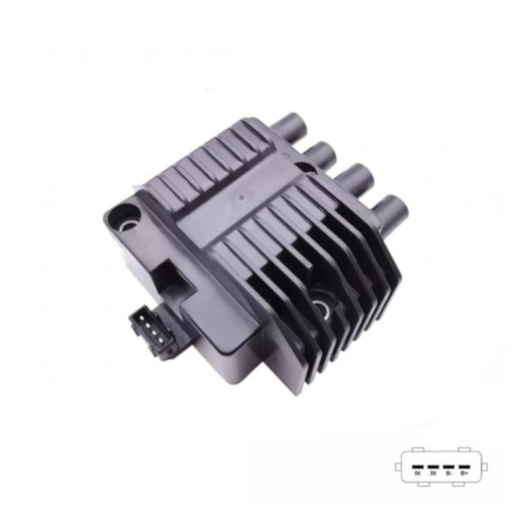 [C961] BOBINA DE ENCENDIDO PORTER C961 CHEVROLET CORSA ACANALADA REF. C961