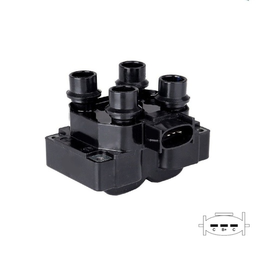 [LEIG014] Bobina De Encendido Lucas Leig014 Mazda Milenio