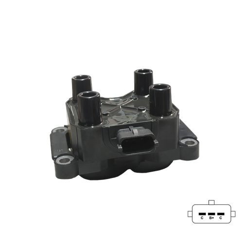 [40-069] BOBINA DE ENCENDIDO ENZO 40-069 FIAT PALIO, SIENA REF. 40-069