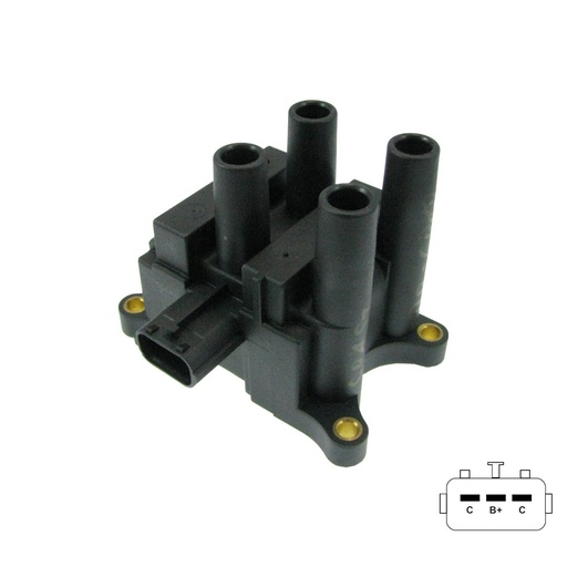 [70156] BOBINA DE ENCENDIDO MOLPOWER 70156 MAZDA 6 REF. 70156