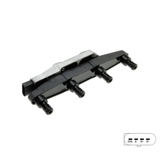 [49840] Bobina De Encendido Injetech 49840 Skoda Octavia, Fabia