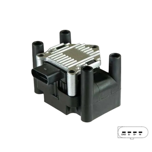 [BI0017MM] BOBINA DE ENCENDIDO MAGNETI MARELLI BI0017MM VOLKS WAGEN JETTA REF. BI0017MM