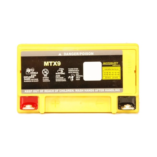 [MTX9 (19290)] Bateria Moto Motobatt Bajaj Pulsar 180 Mtx9