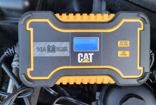 [X003KZWTZH] CARGADOR DE BATERIA CAT PLOMO Y LITIO 6V/12V 10 AMP REF. X003KZWTZH