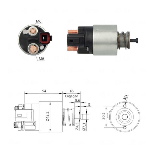 [VK-391] AUTOMATICO ARRANQUE HYUNDAI I20, KIA RIO REF. VK-391