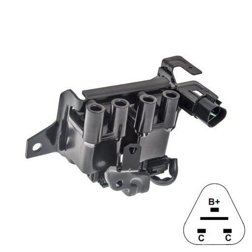 [C27301-03010] Bobina De Encendido Hyundai I25, Kia Rio Space