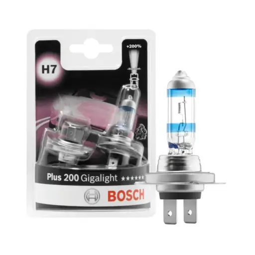 [1987301436] BOMBILLOS BOSCH H7 X2 PLUS 200%+LUZ 12V 55W REF. 1987301436