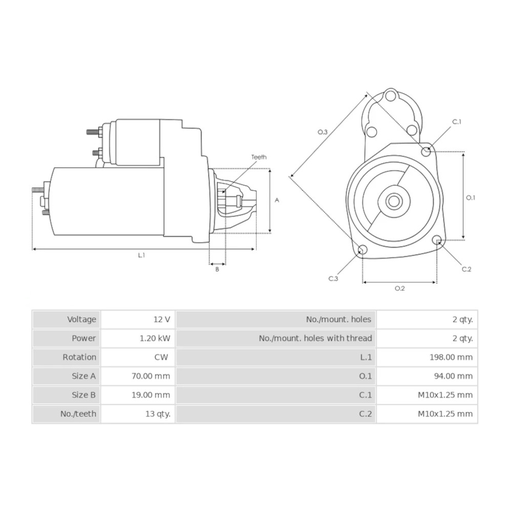[69562] ARRANQUE HYUNDAI IX-35 REF. 69562