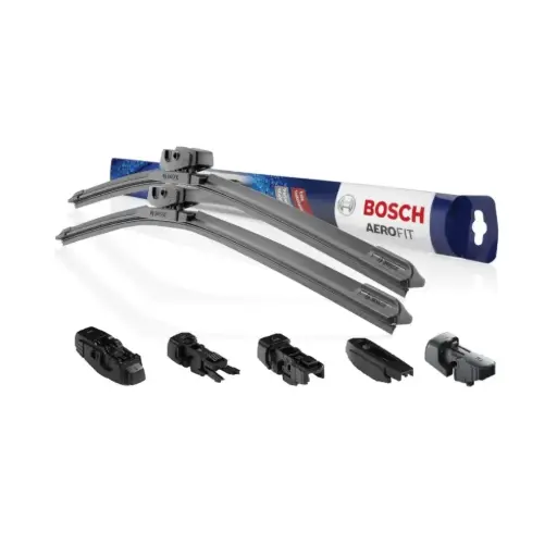 PLUMILLAS LIMPIAPARABRISAS BOSCH AEROFIT MULTICLIP SILICONADAS