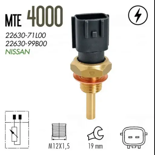 [R4000] SENSOR TEMPERTURA NISSAN FRONTIER  22630-71L00