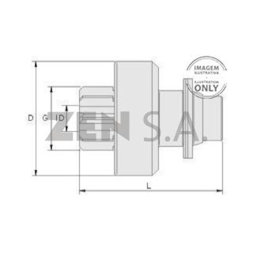 [HNZ-0287] BENDIX RENAULT 4-6-12 HNZ-0287 REF. HNZ-0287