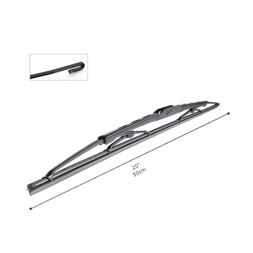 [3397004916] PLUMILLA BOSCH ECO 20" PULGADAS METALICA 3397004916 REF. 3397004916